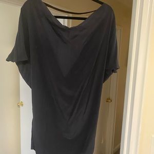 Dress it up or down. Low back, really comfy.